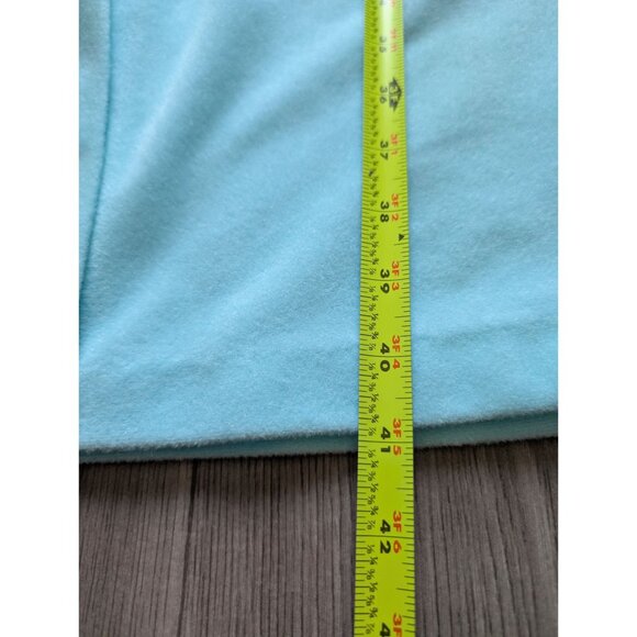 Vintage Vanity Fair XXL Light Blue Robe With Quilted Collar - Picture 10 of 11